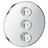 Grohe Grohtherm SmartControl Вентиль 3 виходи, хром (29122000)