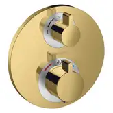 Hansgrohe Ecostat Square Термостат, Polished Gold Optic (15758990)
