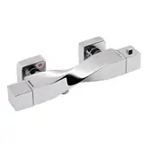 Qtap Zkrouceny Змішувач душовий термостатичний, хром (QTZKR40T105C)