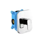Душевой смеситель скрытого монтажа, для R-box Ravak 10° TD 066.00 хром (X070071)
