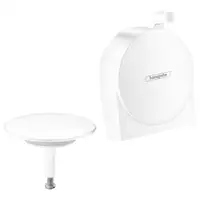 Зовнішня частина Hansgrohe Exafill S до сифона на ванну з наповненням, білий матовий (58117700)