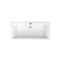 Villeroy & Boch Squaro Edge Ванна, кварил, біла (UBQ180SQE2DV-01)