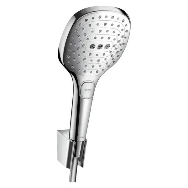 HANSGROHE Душевой набор со шлангом 1,60м, хром Raindance Select E 120 /Porter S (26720000) фото 1 Aquada.com.ua