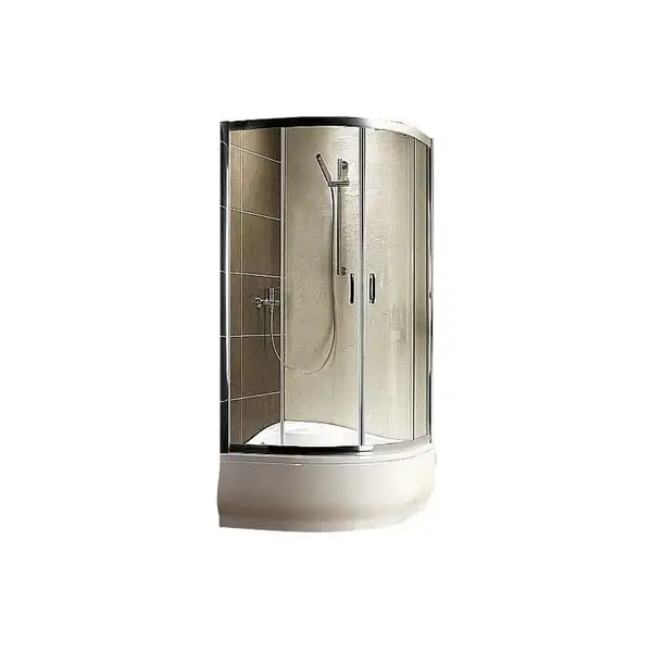 Душевая кабина Radaway Premium Plus A 90×90×170 (профиль - хром; стекло - прозрачное) (30401-01-01N) фото 1 Aquada.com.ua