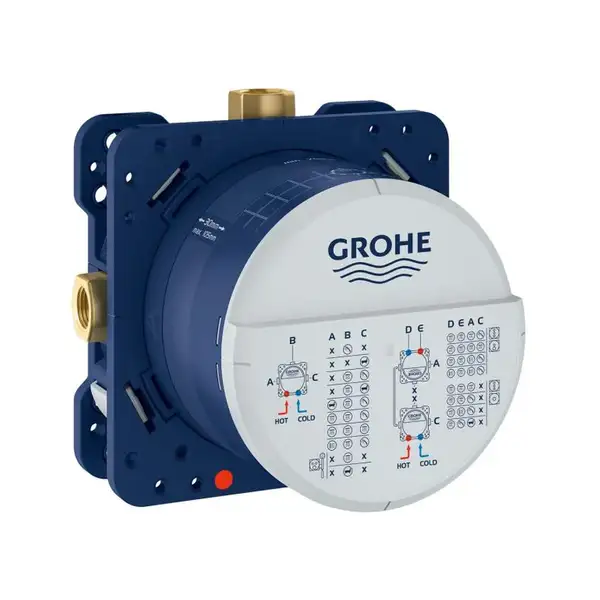 Душевая система скрытого монтажа Grohe Eurocube (цвет - хром) (234090SB) фото 5 Aquada.com.ua