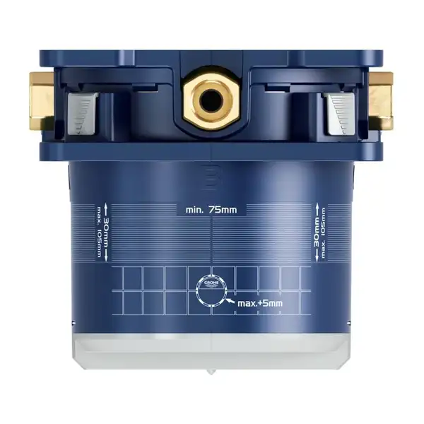Душевая система скрытого монтажа Grohe Eurocube (цвет - хром) (234090SB) фото 7 Aquada.com.ua
