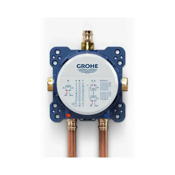 Душевая система скрытого монтажа Grohe Eurocube (цвет - хром) (234090SB) фото 8 Aquada.com.ua