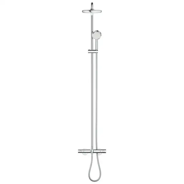 Grohe New Tempesta Cosmop. Душова система з термостатом, хром (26223001)