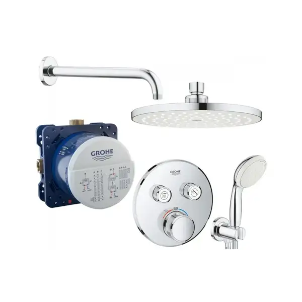 Grohe Grohtherm Smartcontrol Набор для комплектации душа с New Tempesta Cosmopolitan 200 (3461400L)