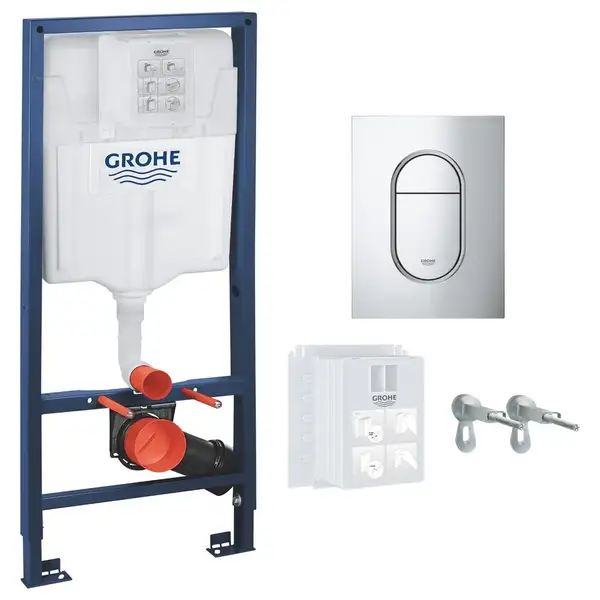GROHE инсталляция для подвесного  унитаза Rapid SL 3в1 (39504000) фото 1 Aquada.com.ua