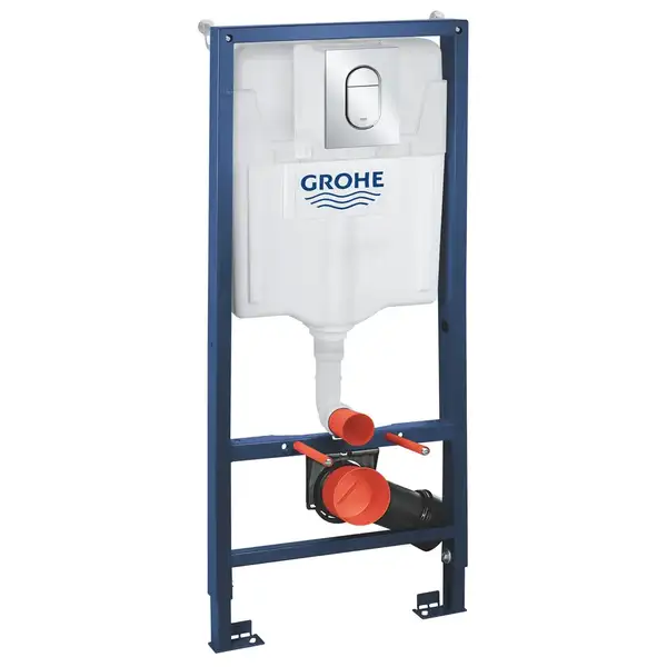 Grohe Rapid SL Інсталяція для унітазу, хром (39504000)
