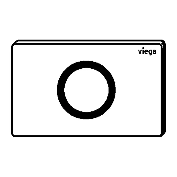 Панель смыва Viega Prevista Visign for Public 12 IR, нерж. сталь неполированная (774370) фото 3 Aquada.com.ua