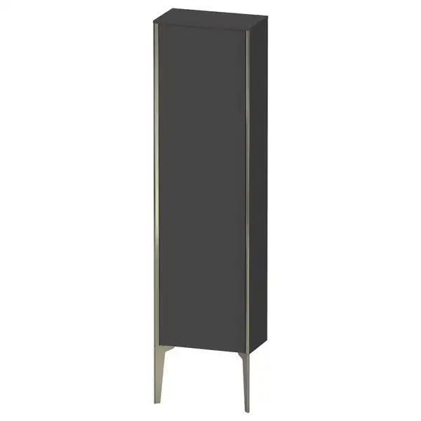 Шкафчик напольный Duravit XViu 40 x 24 х h157 см, графит матовый (XV1315LB149) фото 1 Aquada.com.ua