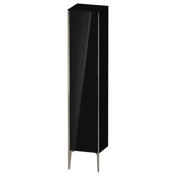 Шкафчик напольный Duravit XViu 40 x 36 х h201 см, чёрный глянцевый (XV1335LB140) фото 1 Aquada.com.ua