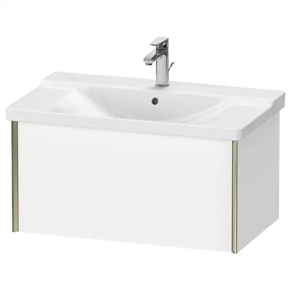 Тумба подвесная под раковину Duravit XViu 81 x 46,9 см, белый глянцевый (XV40160B118) фото 1 Aquada.com.ua