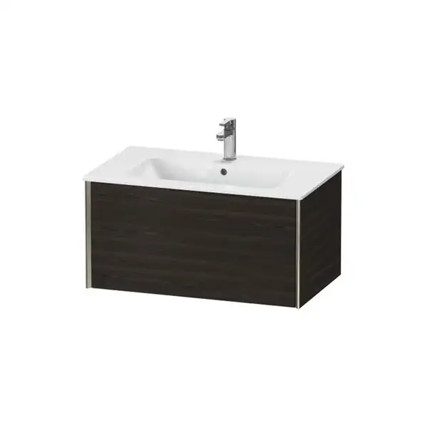 Тумба подвесная под раковину Duravit XViu 81 x 48 см, орех брашированный (XV40260B169) фото 1 Aquada.com.ua