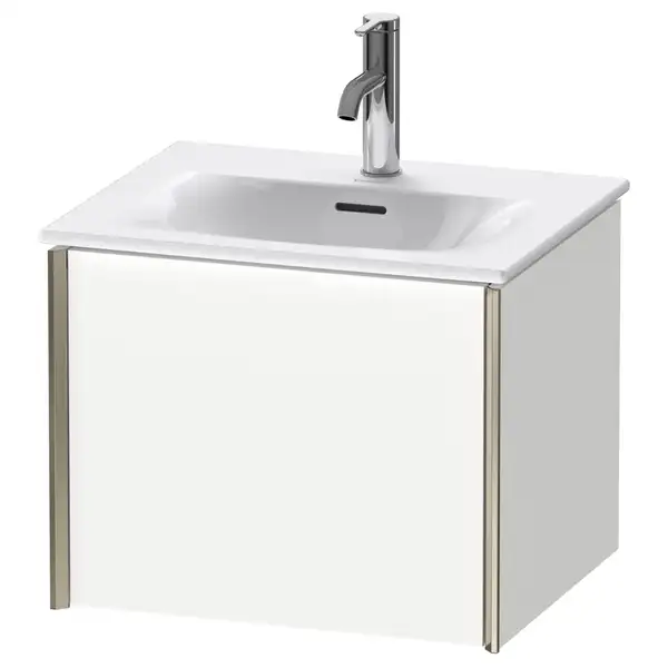 Тумба подвесная под раковину Duravit XViu 51 x 42 см, белый матовый (XV40310B118) фото 1 Aquada.com.ua