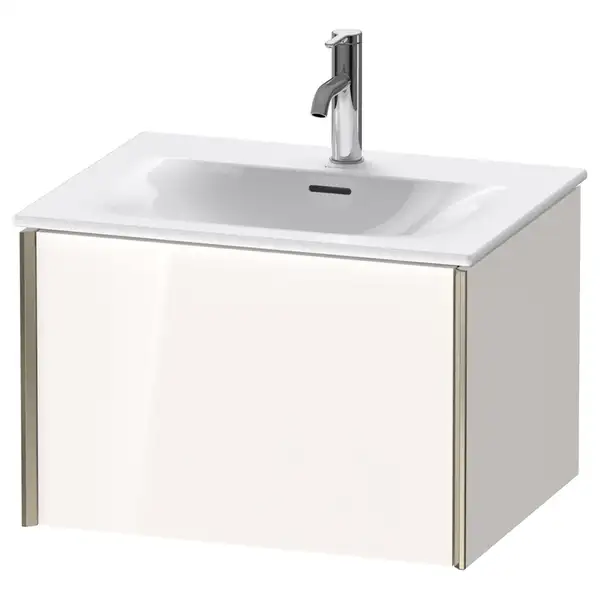 Тумба подвесная под раковину Duravit XViu 61 x 48 см, белый глянцевый (XV40320B122) фото 1 Aquada.com.ua