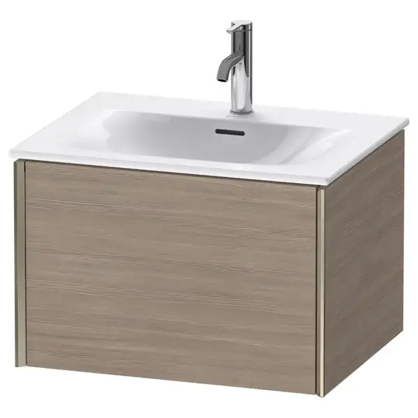 Тумба подвесная под раковину Duravit XViu 61 x 48 см, сосна серебристая (XV40320B131) фото 1 Aquada.com.ua