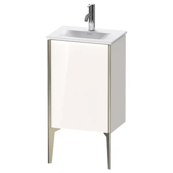 Тумба напольная под раковину Duravit XViu 43 x 31 см, белый глянцевый (XV4068LB122) фото 1 Aquada.com.ua
