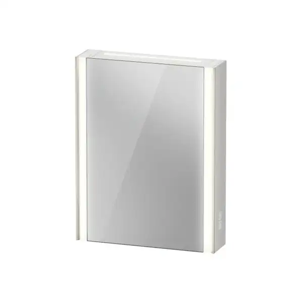 Зеркальный шкафчик с LED подсветкой Duravit XViu 62 х 15,6 х h80 см, версия «icon» (XV7141LB1B1) фото 1 Aquada.com.ua