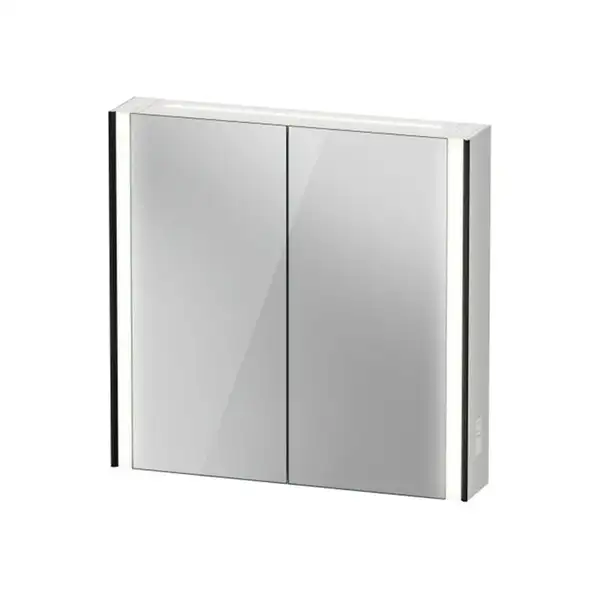 Зеркальный шкафчик с LED подсветкой Duravit XViu 82 х 15,6 х h80 см, версия «icon» (XV71420B2B2) фото 1 Aquada.com.ua