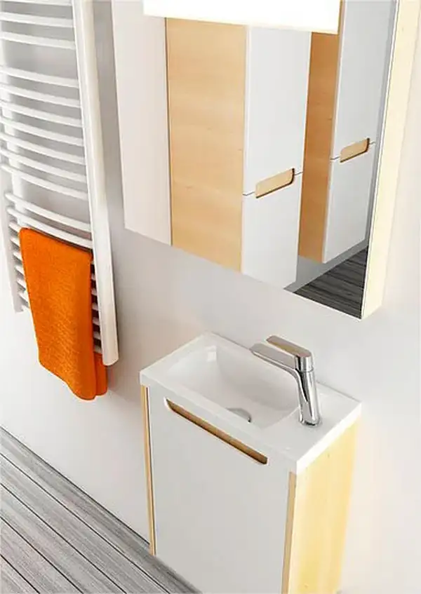 Тумба под раковину 40 x 22 x h50 см Ravak SD Classic, белая (без дверци) (X000000416)