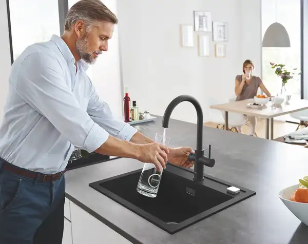 Grohe K700 Композитна мийка для кухні, графіт (31651AP0)