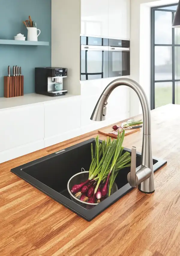 Grohe K700U Мийка кухонна, графіт (31654AP0)