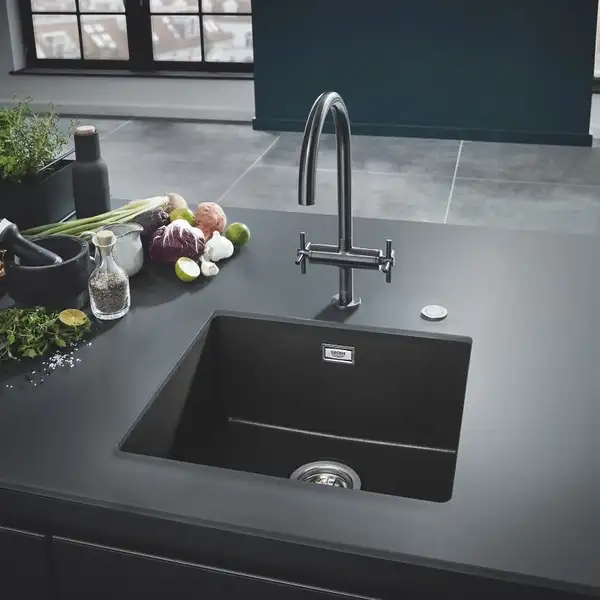 Grohe K700U Мийка кухонна, графіт (31654AP0)