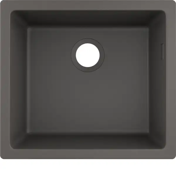 Hansgrohe S510-U450 Мийка кухонна під стільницю, Stonegrey (43431290)