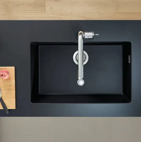 Hansgrohe S510-U660 Мийка кухонна, Stonegrey (43432290)