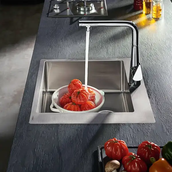 Hansgrohe S711-F450 Кухонна мийка, Stainless Steel (43301800)