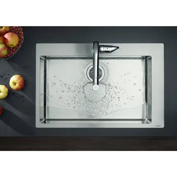 Hansgrohe S711-F660 Кухонна мийка, нержавіюча сталь (43302800)