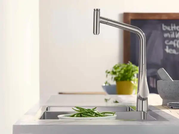 Встраиваемая кухонная мойка Hansgrohe S71 S711-F655 (цвет - нержавеющая сталь) 180/450 (43309800) фото 3 Aquada.com.ua