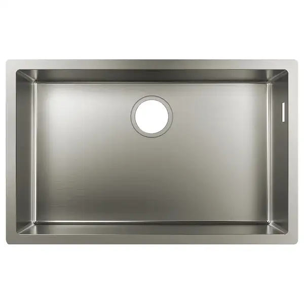 Встраиваемая кухонная мойка Hansgrohe S71 S719-U660 (цвет - нержавеющая сталь) 660 (43428800) фото 1 Aquada.com.ua