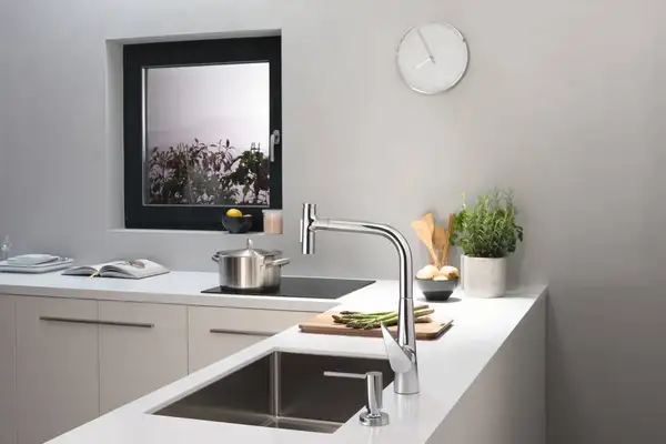 Встраиваемая кухонная мойка Hansgrohe S71 S719-U660 (цвет - нержавеющая сталь) 660 (43428800) фото 3 Aquada.com.ua