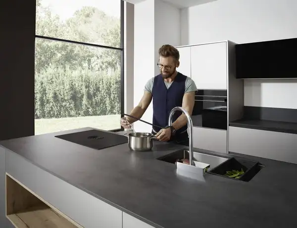 Встраиваемая кухонная мойка Hansgrohe S71 S719-U660 (цвет - нержавеющая сталь) 660 (43428800) фото 5 Aquada.com.ua