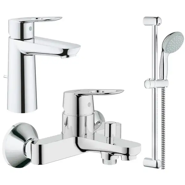 GROHE набор смесителей для ванны Bauloop  (123215m) (123215M) фото 3 Aquada.com.ua