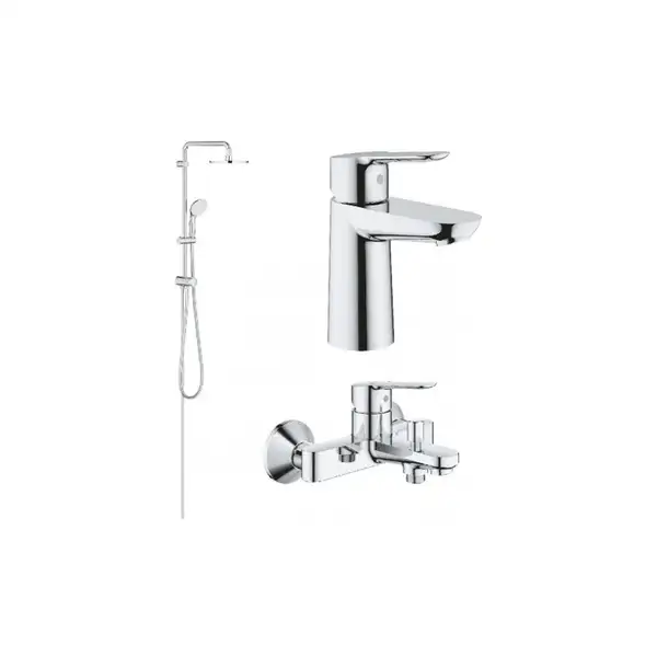 Grohe BauEdge набор для ванны 3 в 1 (12336TS) (12336TS) фото 1 Aquada.com.ua