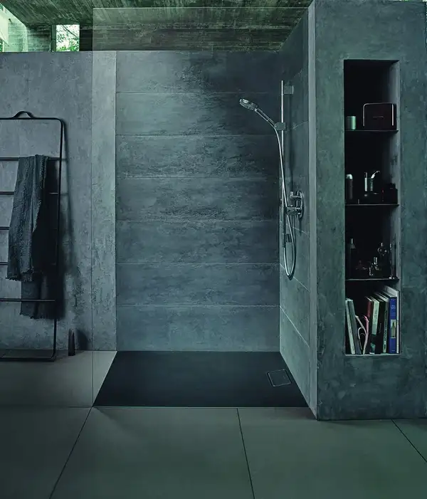Душевой поддон 120 х 80 х 5 см Duravit Stonetto, антрацит (720148680000000) фото 3 Aquada.com.ua
