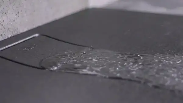 Душевой поддон 140 х 100 х 5 см Duravit Stonetto, антрацит (720170680000000) фото 5 Aquada.com.ua