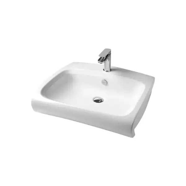 ARTCERAM Раковина Art Ceram Hi-line 60x51.5 накладная/подвесная (HIL002 01; 00) фото 1 Aquada.com.ua