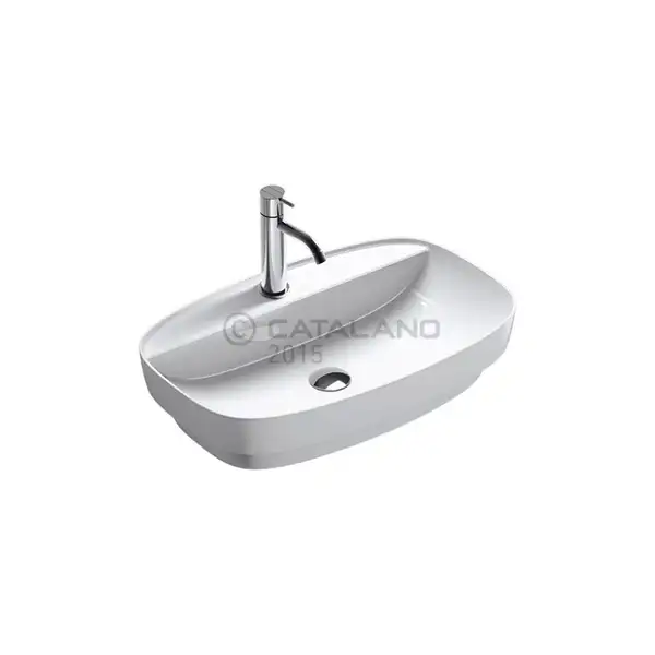 Раковина накладная на столешницу Catalano Green Lux 65 x 42 см (165GRLX00) фото 1 Aquada.com.ua