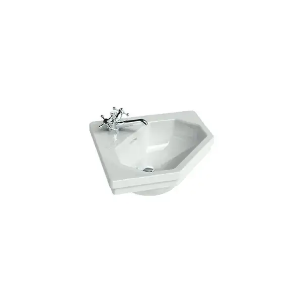 Раковина угловая Duravit 1930 59,5х45 см (0793420000) фото 1 Aquada.com.ua