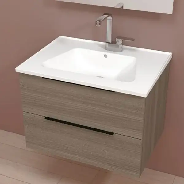 Раковина подвесная Flaminia Bloom 72 х 51,5 х h14,5 см (BM70L) фото 1 Aquada.com.ua