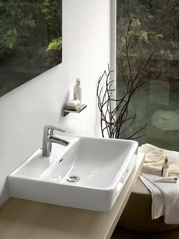 Раковина накладная на столешницу 55 х 48 см Laufen Pro (H8179510001041) фото 2 Aquada.com.ua