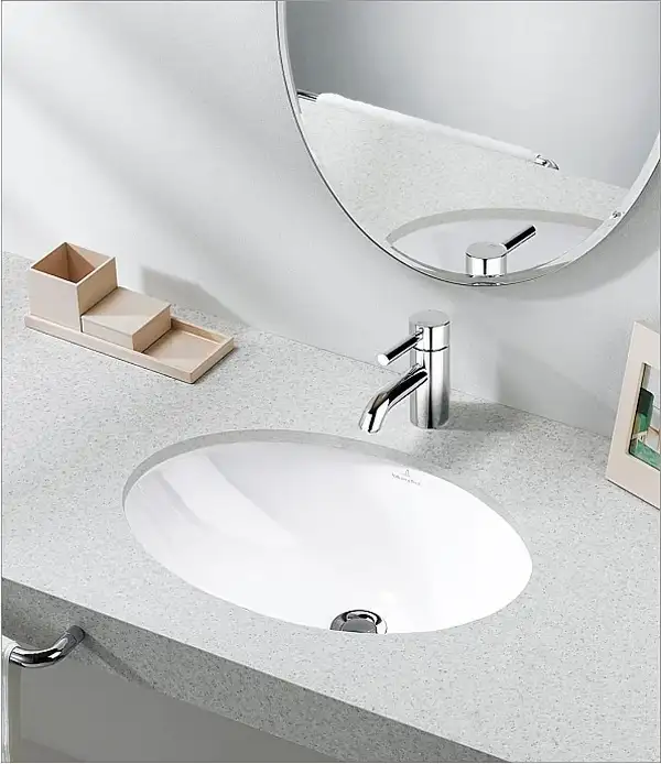Раковина встраиваемая под столешницу Villeroy & Boch Loop & Friends 385 х 255 мм (61610001) фото 3 Aquada.com.ua