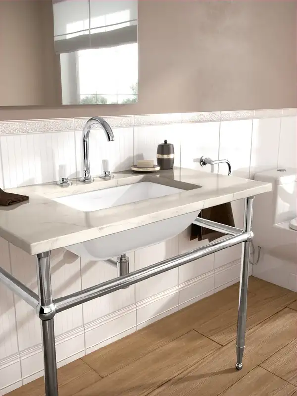 Раковина встраиваемая под столешницу Villeroy & Boch Loop & Friends 450 х 280 мм (61631001) фото 2 Aquada.com.ua