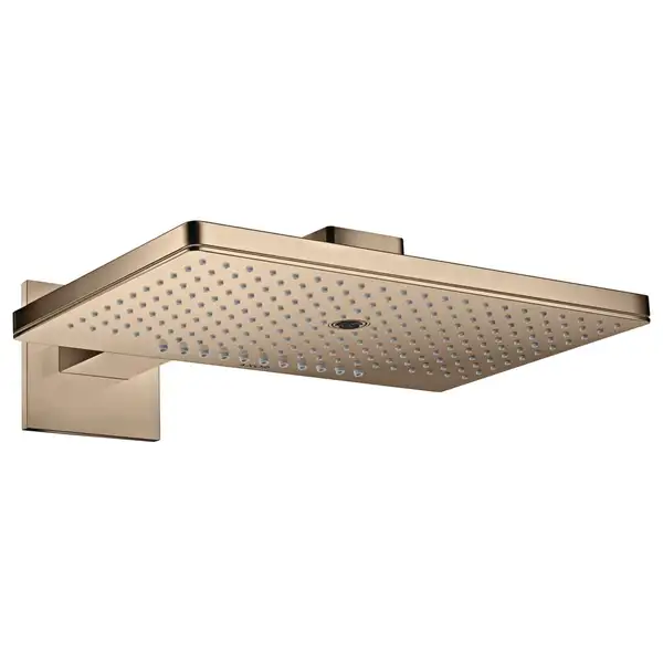 Верхний душ 460 х 300 мм Axor ShowerSolutions (цвет - полированное красное золото), 3 вида струи (35282300) фото 1 Aquada.com.ua